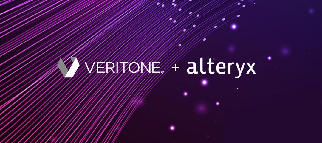 |Veritone and Alteryx Announce Strategic Relationship||Integration enables Alteryx customers to gain unparalleled insight into unstructured data sources||