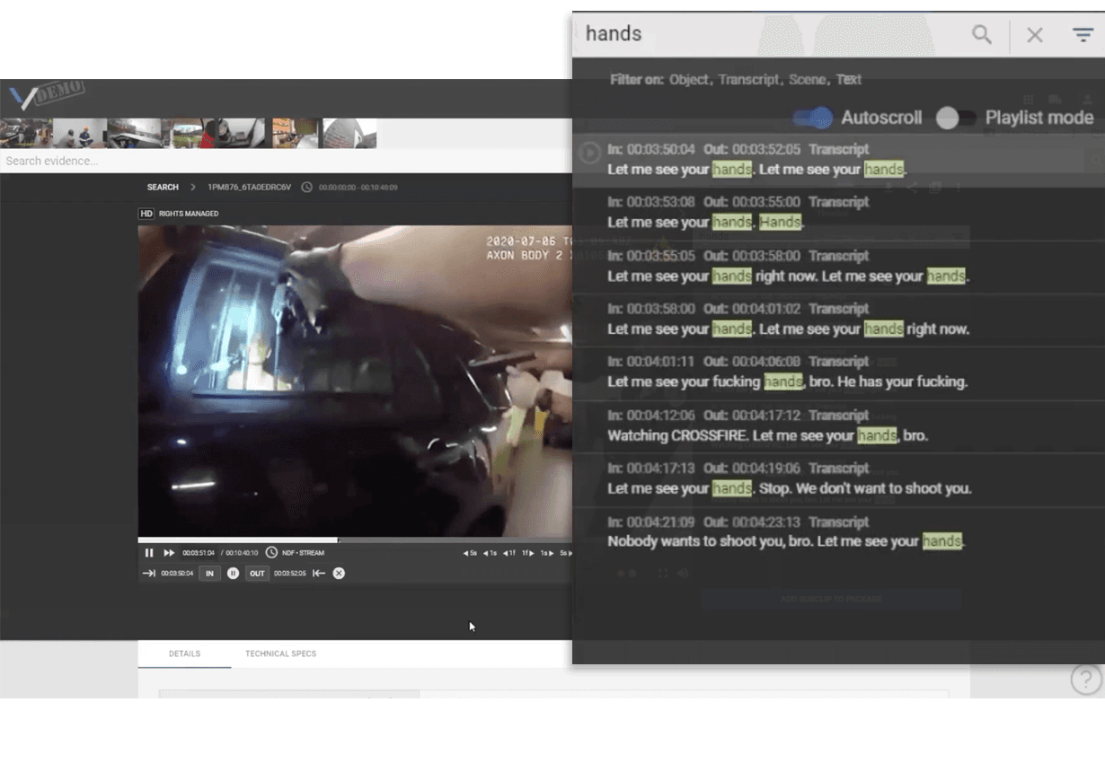 Investigate smart search