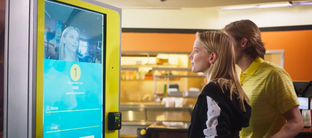 Face recognition on physical kiosks