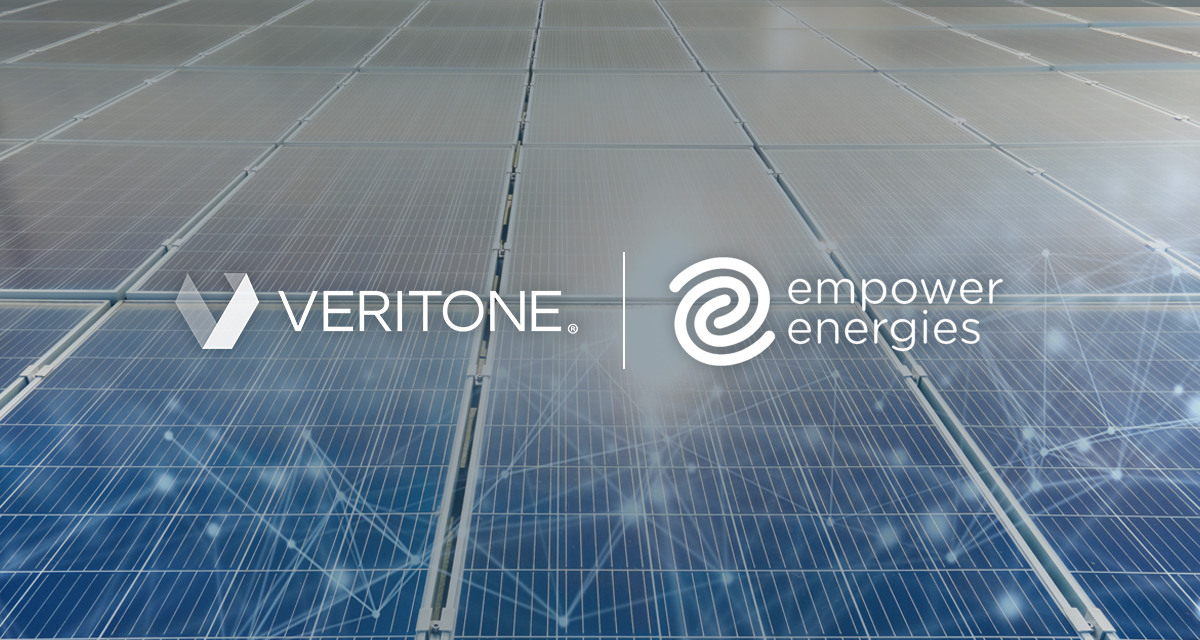Empower Energies Selects Veritone iDERMS™ Designer for a Hybrid Solar +  Battery Energy Storage System (BESS)