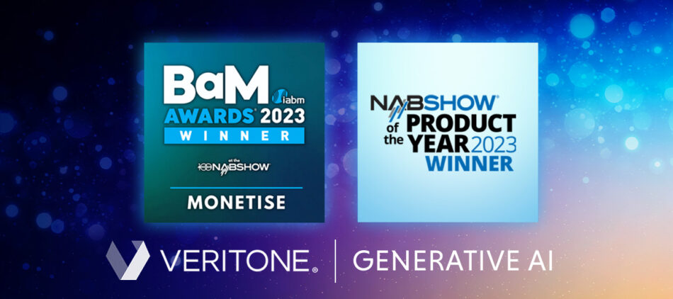 Veritone Generative AI NAB Show Awards